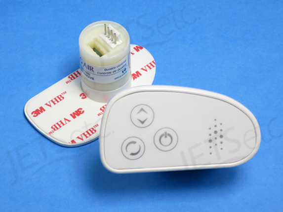 KEYPAD 3-TOUCH TRI-OVAL, WHITE                    